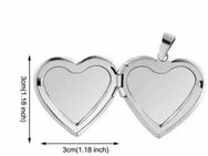 Herz Anhänger Aufklappbar Liebes Foto Modeschmuck Geschenkidee Halskette 14,90 €* - Villingen-Schwenningen