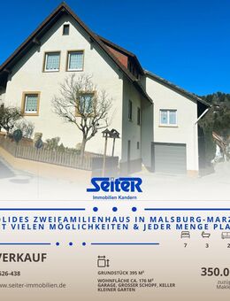 Neuer Preis: Solides Zweifamilienhaus in Malsburg-Marzell mit viel Platz und jeder Menge Möglichkeiten - Malsburg-Marzell
