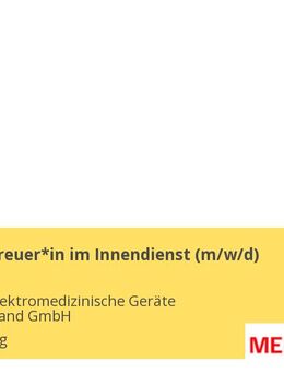 Kundenbetreuer*in im Innendienst (m/w/d) - Starnberg