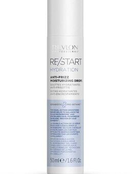 REVLON PROFESSIONAL Haarserum Re/Start HYDRATION Anti-Frizz Moisturizing Drops 50 ml, Sorgt für Feuchtigkeit, Glätte und Glanz bei krausem, trockenem Haar.