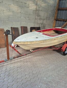 Boot mit Trailer und Motor zu verkaufen - Weisel