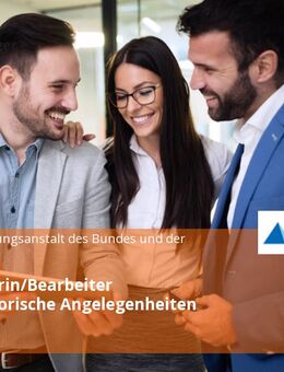 Bearbeiterin/Bearbeiter organisatorische Angelegenheiten (m/w/d) - Karlsruhe