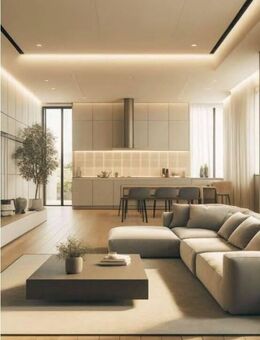 Moderne, hochwertige und effiziente DHH-Villa auf einem sonnigen Grundstück in begehrter Wohnlage - Zorneding