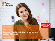 Assistenz Werbung & Marketing (m/w/d) Vollzeit / Teilzeit - Langenau