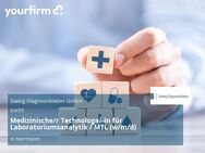 Medizinische/r Technologe/-in für Laboratoriumsanalytik / MTL (w/m/d) - Northeim