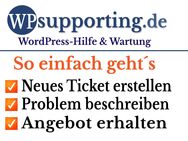Unterstützung u. Hilfe: Wordpress Webseiten, Homepage, Webdesign - Gaimersheim