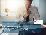 Referent Controlling - Betriebswirt / Fachwirt Schwerpunkt Controlling, Rechnungswesen, Wirtschaft, BWL, Finance, Accounting o. ä. (m/w/d) - Lahr (Schwarzwald)