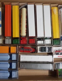 Wiking – H0 Sammlung von ca. 630 älteren Modellautos, sehr guter Zustand + Sondermodelle, tlw. OVP, - LKW - PKW -Busse- Feuerwehr- Polizei- Landwirtschaft- Baustelle- Post - Bovenden