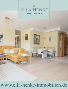 Stilvolle, schöne 3-Zimmer-Wohnung mit großem Balkon, Fahrstuhl und neuem Bad. - Bad Harzburg