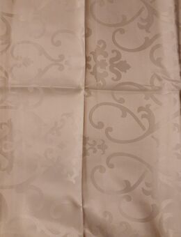 🧺 Meradiso Tischdecke – Beige mit Damastmuster (IAN 90636) - Walsrode