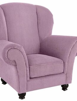 Home affaire Sessel King Henry, Hochlehnsessel, Ohrensessel, mit legerer Polsterung, Federkern und losen Zierkissen