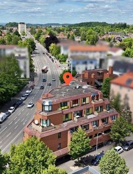 Bezugsfrei & Zentral! 1-Zimmer-Wohnung mit Loggia, Aufzug und TG-Stellplatz in KN-Petershausen - Konstanz