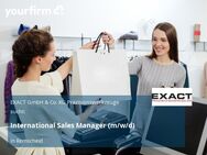 International Sales Manager (m/w/d) - Remscheid
