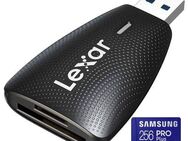 USB 3.1 Typ A , Speicherkartenleser Lexar Dual, SD & MicroSD Laufwerke, Samsung PROPlus MicroSDXC 256GB mit einer Datenübertragung von bis zu 160MB/s, inklusive SD-Adapter - Fürth