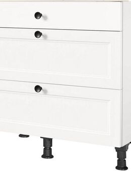 nobilia® Unterschrank "Cascada", vormontiert, mit höhenverstellbaren Sockelfüßen, in den Breiten 30, 45, 60 und 90 cm, mit Schubkasten und Auszügen