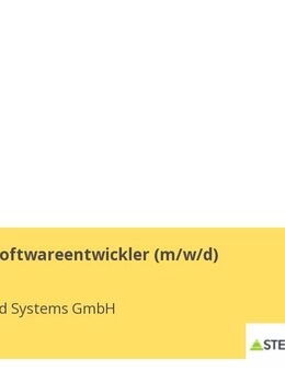 Full Stack Softwareentwickler (m/w/d) - Würzburg
