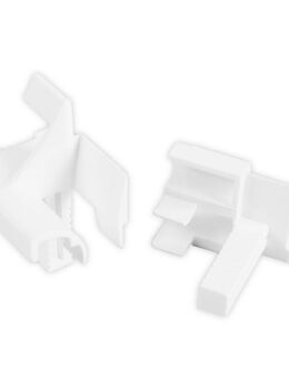 Einlauftrichter für Mini-Führungsschiene | für Blendenkappen an Vorbaurolladen | 11 mm | weiß - Moers