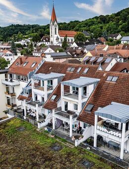 Charmante 2-Zimmer-Wohnung in zentraler Lage und mit Alpen­sicht - Gailingen (Rhein)