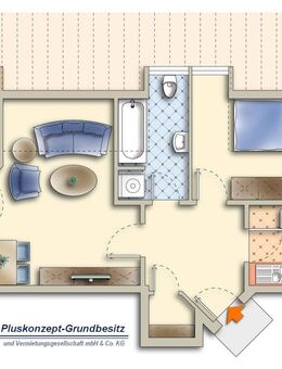 Gemütlich Wohnung mit Loggia - Schneverdingen