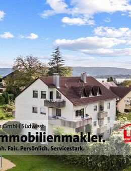 Ruhige & gepflegte 2-Zimmer-Wohnung mit zwei Balkonen in Hegne bei Allensbach am Bodensee - Allensbach