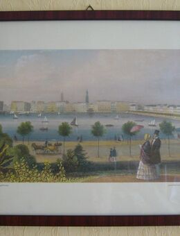 Bilder Ansichten Hamburg Alster u. neuer Jungfernstieg - Krefeld