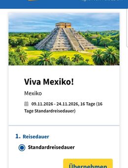 Reisebegleitung für Mexiko im November 2026 gesucht - Lübbenau (Spreewald) Zentrum