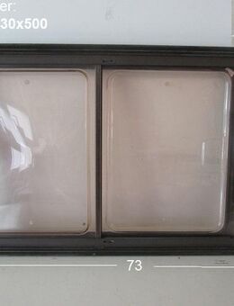 Universal Wohnwagen/Wohnkabine/Wohnmobil Schiebefenster ca 73 x 50 gebr. Bonoplex 5404/5000 (ohne Innenrahmen) Schiebescheibe - Schotten Zentrum