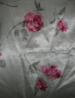 NEU * Original VINTAGE * Asia-Style * Rosen- Blüten * Flower-Power * Romantik * Seiden-Satin * Bluse * Tunika "bo dy" Gr. 40- 42/ M * pink - cremè * - Riedlingen Zentrum