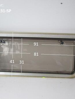Tabbert Wohnwagenfenster ca 81 x 31 gebr. Langlotz (zB 510er TN Comtesse BJ 85) Sonderpreis - Schotten Zentrum