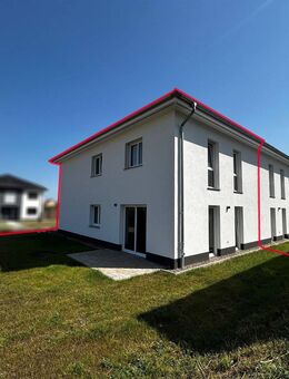 Neubau-Doppelhaushälfte mit durchdachtem Grundriss, Fußbodenheizung und großem Garten in Ottersleben - Magdeburg