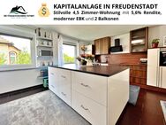 KAPITALANLAGE IN FDS - 5,6% Rendite, stilvolle 4,5-Zimmer-Wohnung mit moderner EBK und 2 Balkonen - Freudenstadt