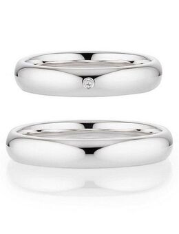 Bruno Banani Trauring Schmuck Geschenk Ehering Hochzeit Damenring Herrenring, wahlweise mit oder ohne Brillant, Made in Germany