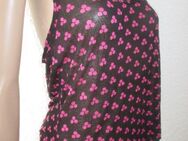 NEU mit ETIKETT * Ausgefallen * Punkte * Polka Dots * Tupfen * Tank * Träger * TOP * T- SHIRT "DIANE von FÜRSTENBERG" Gr. 38- 40/ S- M * schwarz * erika * pink * - Riedlingen