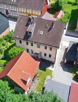 Wohnen, Vermieten, Genießen - Fachwerkhaus mit Naturgrundstück - Walkenried