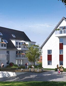 Neubauprojekt in Hochdorf, 4- Zi.-Maisonette-Whg., 1.+2.DG, Balkon, KfW55, Aufzug, Tiefgarage! - Hochdorf (Regierungsbezirk Stuttgart)