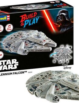 Revell® Modellbausatz Build&Play, Star Wars Millennium Falcon, mit Licht & Sound