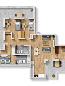 Neubau - Erstbezug - Moderne 5-Zi.-Wohnung im LagardeCampus, 2x Balkone - Bamberg
