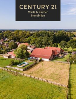 Einzigartige Ranch: 6000 m² Freiheit & über 800 m² Wohnfläche! - Goch