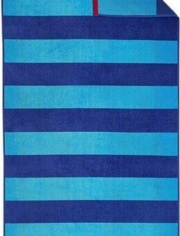 Dyckhoff Strandtuch Aquarius, Frottiervelours (1-St), eine Seite Velours, eine Seite Frottier