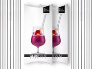 Eisch Germany Trinkhalme Gentelman, (Set, 8-tlg), Kristallglas