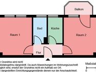 Demnächst frei! 2-Zimmer-Wohnung in Bergkamen Oberaden - Bergkamen