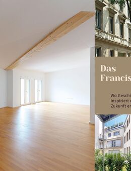 Das Francis: Exklusive Studio-Wohnung mit viel Raum für Ihre Ideen in der Weststadt - Karlsruhe
