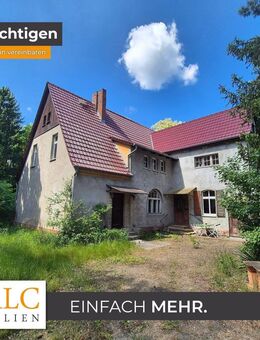 **Imposante Villa mit eigenem Park**- Falc Immobilien - Wendisch Rietz