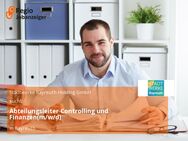 Abteilungsleiter Controlling und Finanzen(m/w/d) - Bayreuth