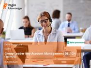 Group Leader Key Account Management DE / CH (w/m/d) - Egelsbach