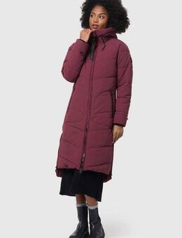 Marikoo Winterjacke Benikoo langer Winter Mantel gesteppt