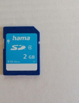 HAMA Class 4, SD Speicherkarte, 2 GB, 10 MB/s - Chemnitz