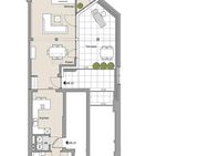 Toplage und viel Platz! Einzigartige 3-Zimmer-Wohnung mit großer Terrasse – Domstraße 86, WE 1 - Köln