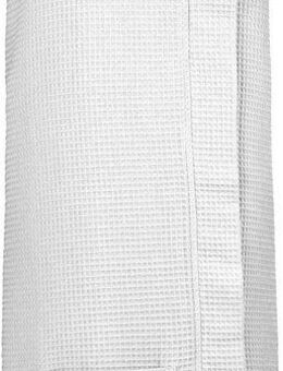 Vossen Kilt Well-L, ideal für Sauna & Spa, Kurzform, Waffelpiqué, Knöpfe, Saunakilt für Damen, Waffelpiqué-Struktur, reine Baumwolle, Knöpfe