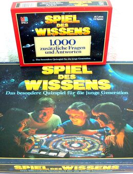 Spiel des Wissens + 1000 zusätzliche Fragen - MB Spiele - 80er Jahre - Biebesheim (Rhein)